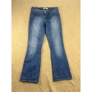 Levi's 526 Slender Boot Jeans Women's Blue Denim Stretch Flare Leg Size 8M